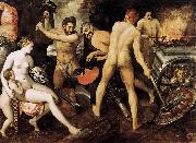 Venus at Vulcan's Forge Frans Floris de Vriendt